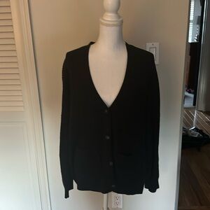 FAMOUS J. CREW RIBBED CARDIGAN